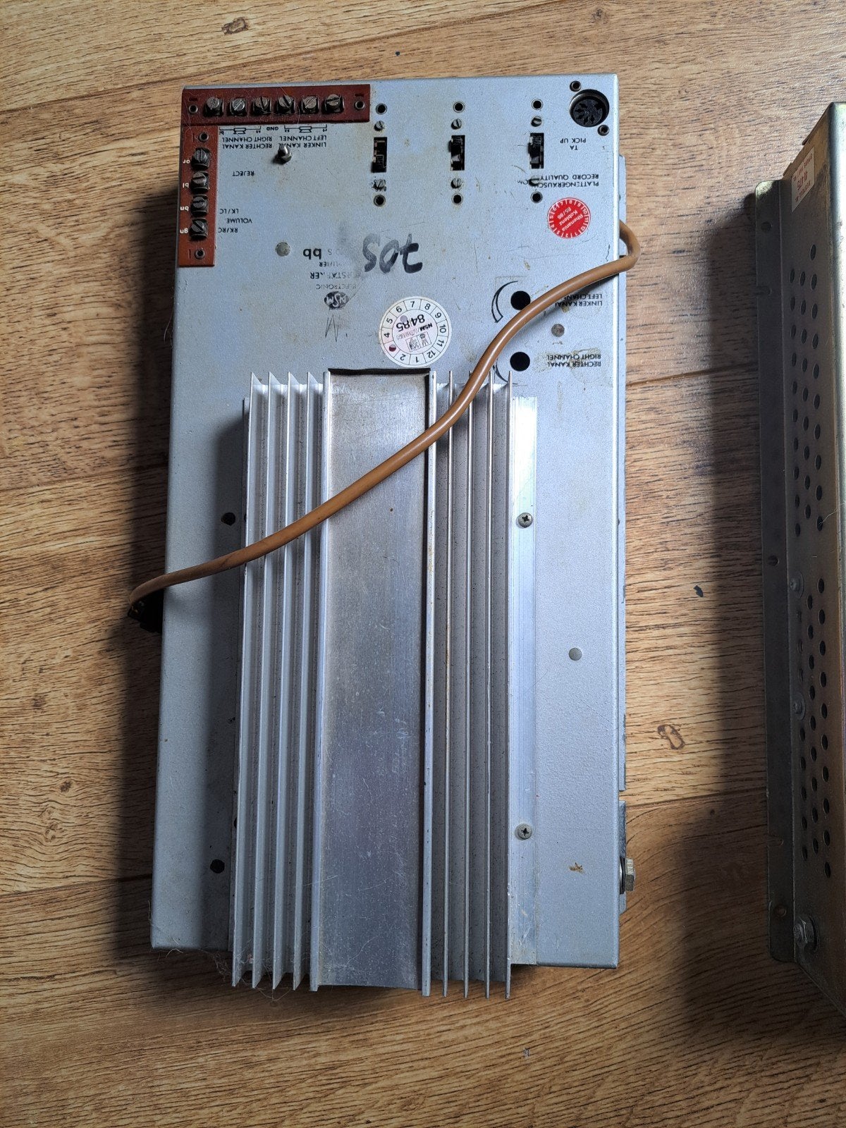 NSM PRESTIGE versterker 70s, Verzamelen, Automaten | Jukeboxen, Ophalen of Verzenden, Gebruikt, 1970 tot heden, Overige merken