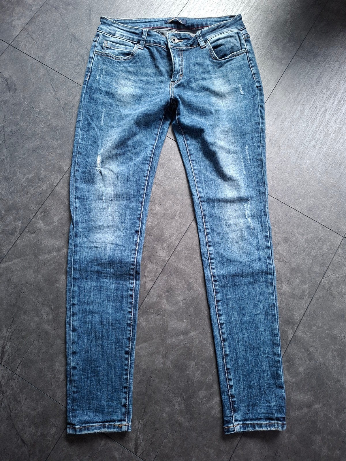 Toxik3 Jeans Maat 42 - Uitstekende Staat, Blauw, Ophalen of Verzenden, Zo goed als nieuw, W33 - W36 (confectie 42/44)