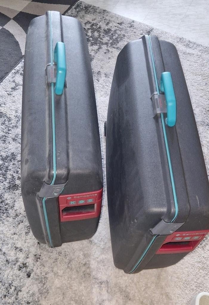 2 stuks samsonite koffer met wielen, Ophalen, Gebruikt
