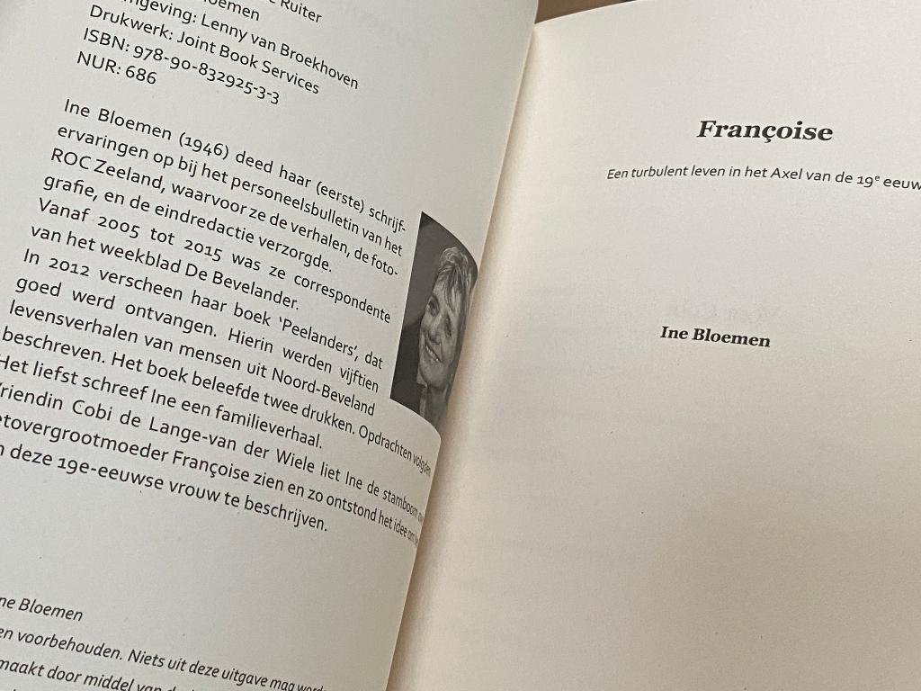 Françoise, Een turbulent leven in het Axel van de 19e eeuw, Boeken, Geschiedenis | Stad en Regio, Ophalen of Verzenden, 20e eeuw of later