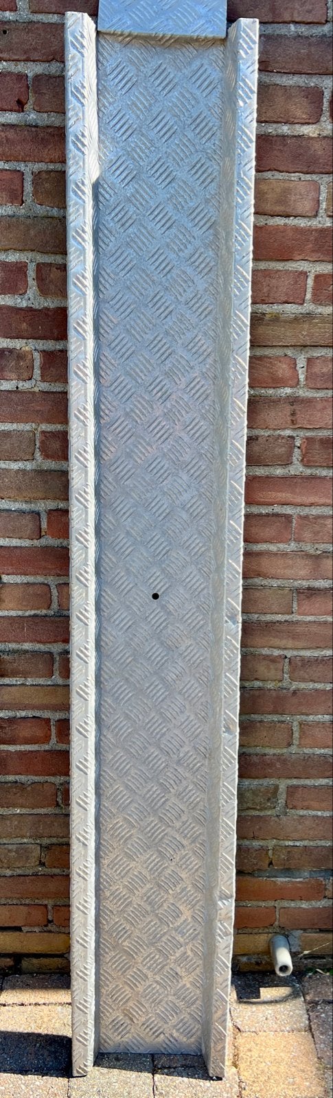 Oprijplaat Aluminium, Ophalen, Gebruikt