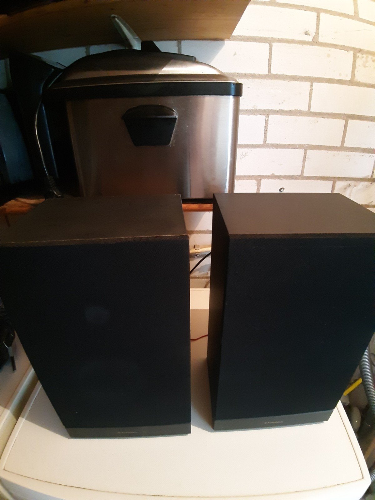 2 Audiosonic Luidsprekers - Samen voor €7,50, Overige merken, Stereo speakers, Gebruikt, Ophalen of Verzenden