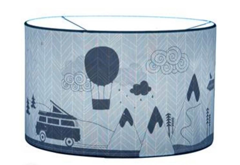 Little Dutch silhouette lamp blauw, Ophalen of Verzenden, Nieuw, Blauw, Rond