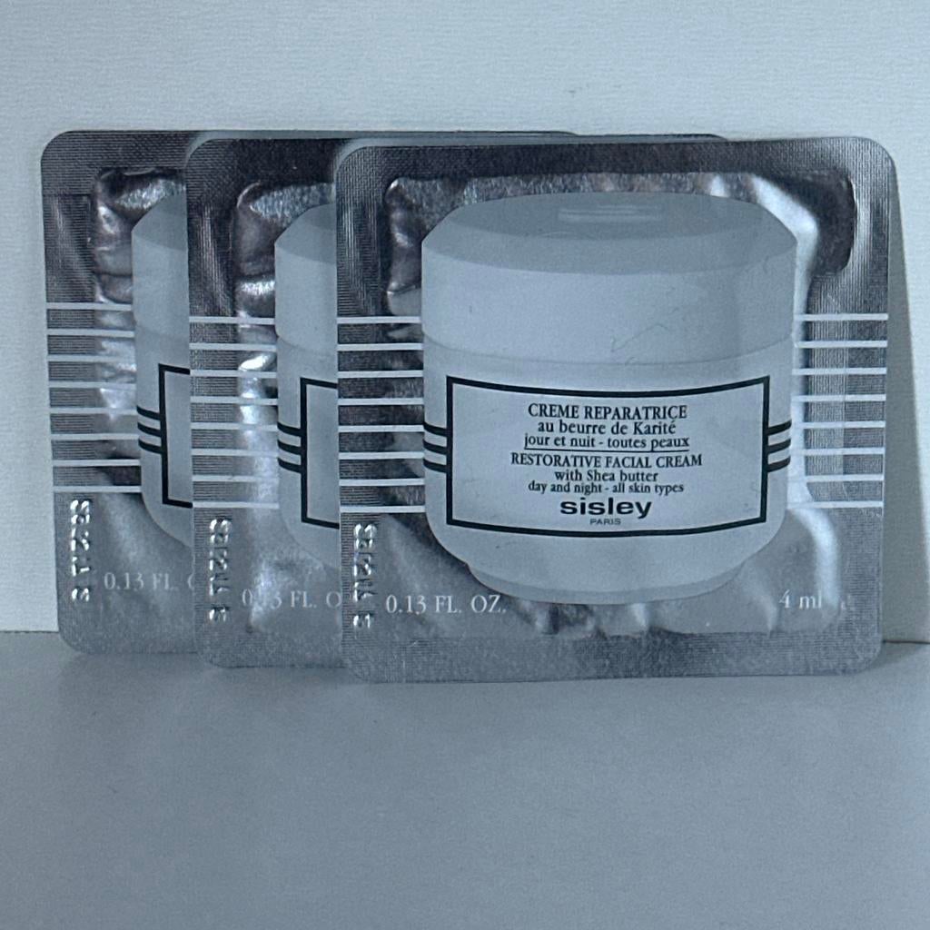 Sisley Creme Reparatrice/Restorative Facial Cream 4 ml, Ophalen of Verzenden, Nieuw, Gehele gezicht, Verzorging