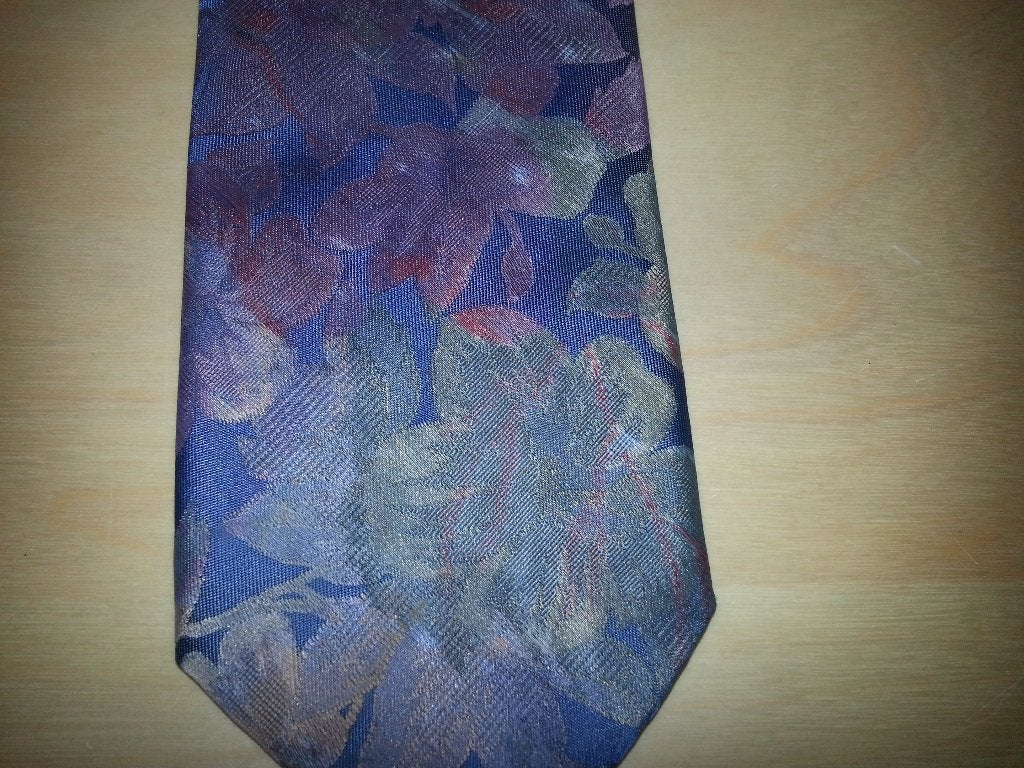mooie stropdas, met patroon, Ophalen of Verzenden, Zo goed als nieuw, Blauw, Met patroon