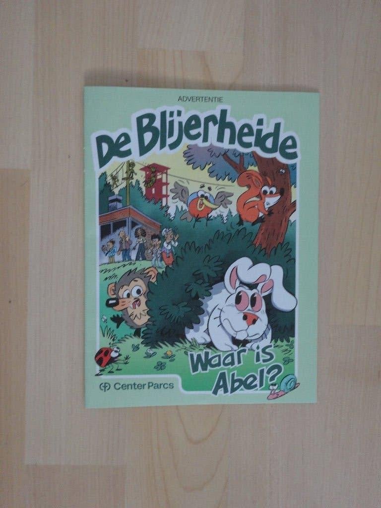 De Blijerheide – Waar is Abel? – Center Parcs (NIEUW), Boeken, Eén stripboek, Ophalen of Verzenden, Nieuw