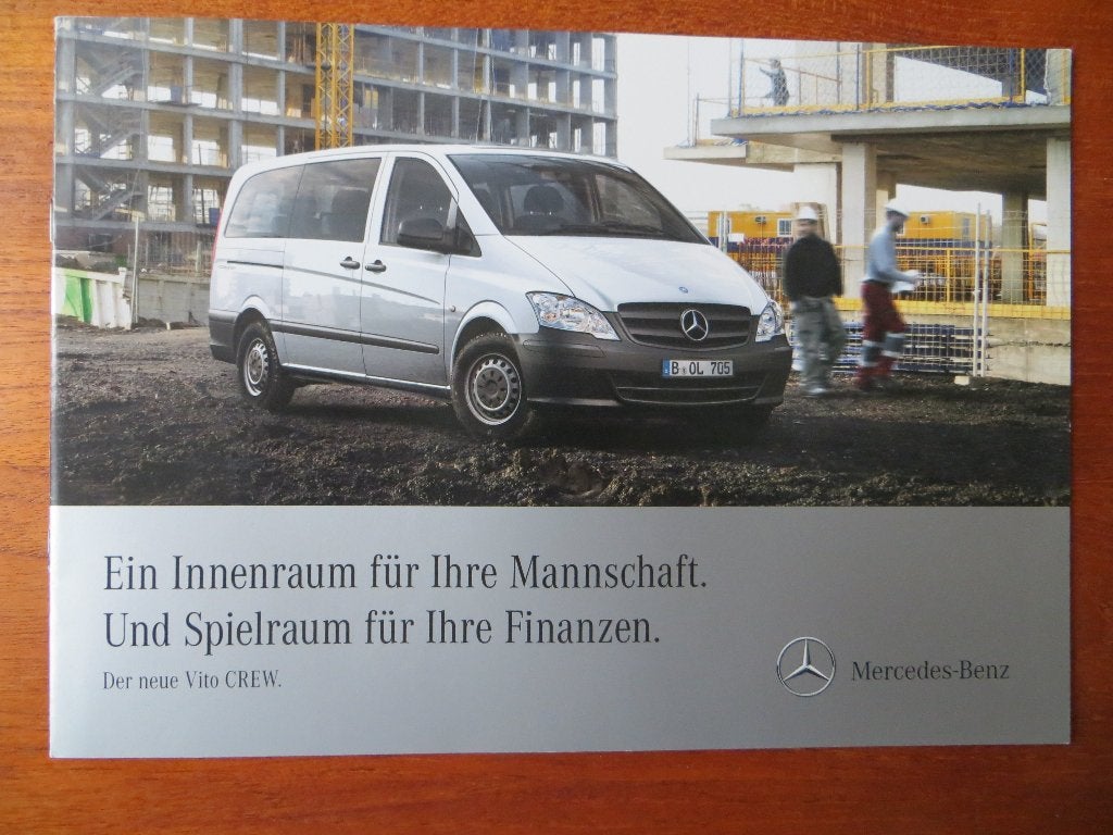 Mercedes-Benz Vito Crew (okt. 2010), Ophalen of Verzenden, Nieuw, Mercedes