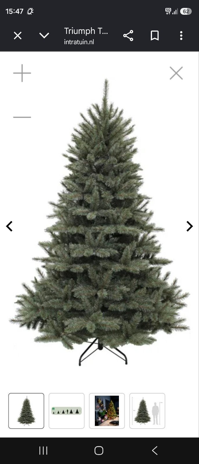 kunst kerstboom, Diversen, Ophalen, Gebruikt