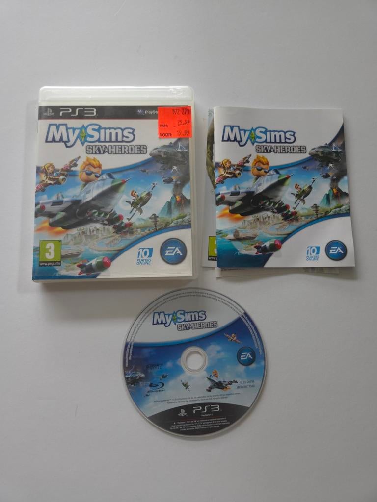 Playstation 3 (PS3) - My Sims Sky Heroes, 1 speler, Racen en Vliegen, Ophalen of Verzenden, Zo goed als nieuw