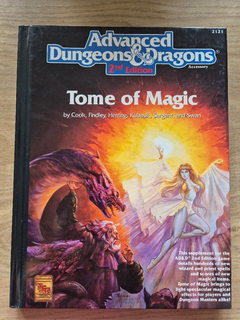 AD&D 2e Tome of Magic (Advanced Dungeons and Dragons), Ophalen of Verzenden, Zo goed als nieuw, TSR