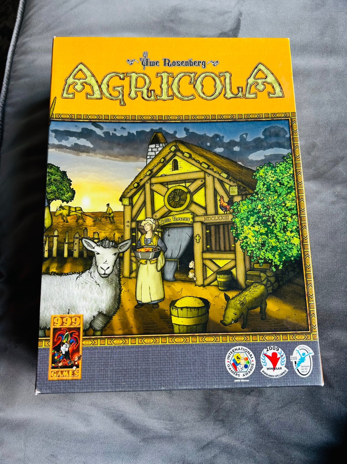 Spel Agricola, Ophalen of Verzenden, Zo goed als nieuw