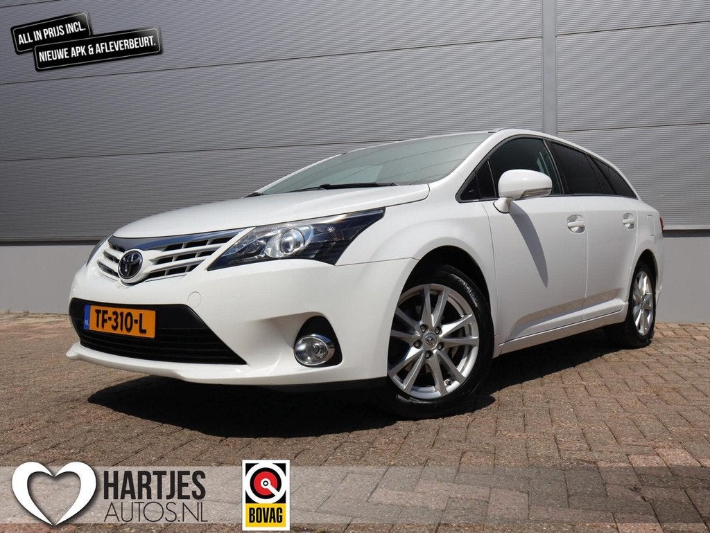 Toyota Avensis Wagon 1.8 VVTi Dynamic Automaat (Vol-Opties!), Auto's, Toyota, Bedrijf, Te koop, Avensis, ABS, Achteruitrijcamera