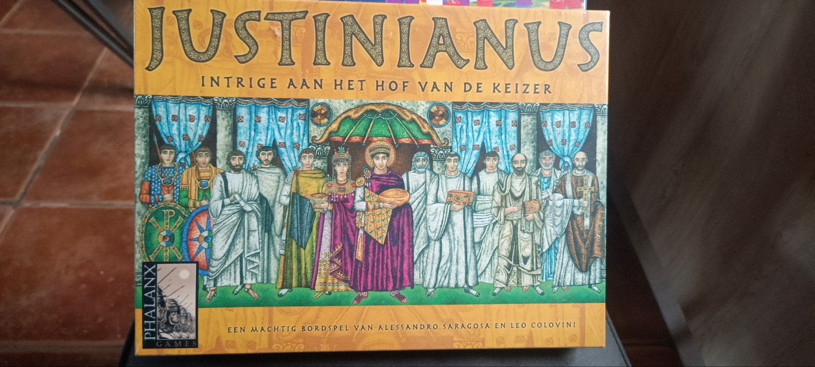 Justinianus: Intrige aan het Hof van de Keizer - Nieuw, Hobby en Vrije tijd, Drie of vier spelers, Ophalen of Verzenden, Nieuw