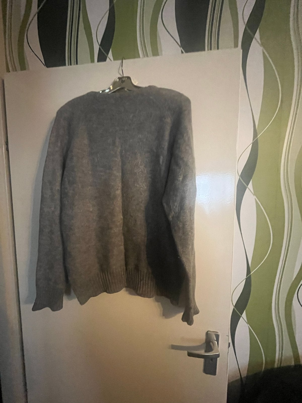 Grijze Royal Flush trui, maat L, mohair en wol, Ophalen of Verzenden, Zo goed als nieuw, Maat 52/54 (L), Grijs