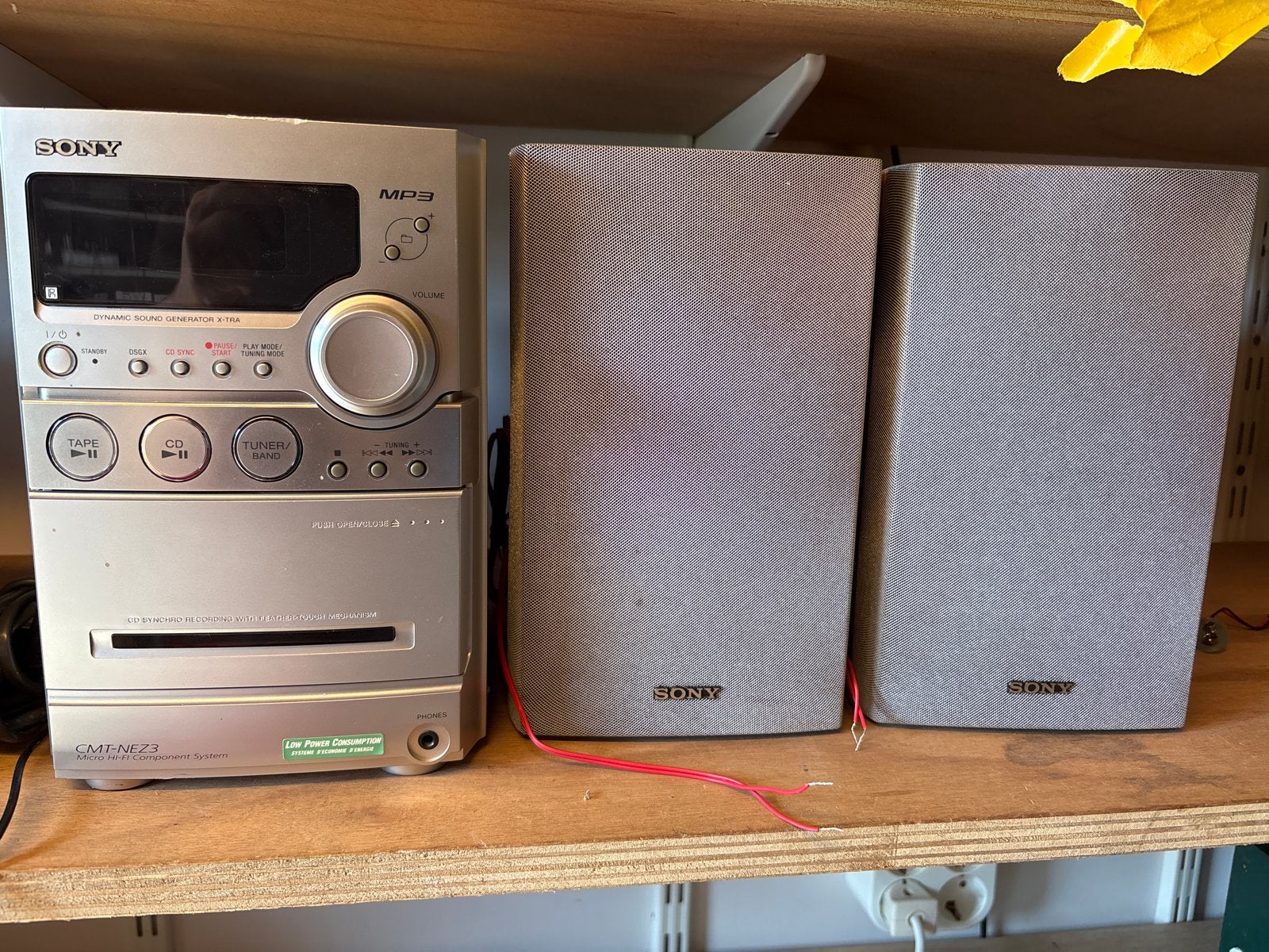 Sony CMT-NEZ3 Micro Hifi TEAB, Gebruikt, Cassettedeck, Ophalen of Verzenden, Microset