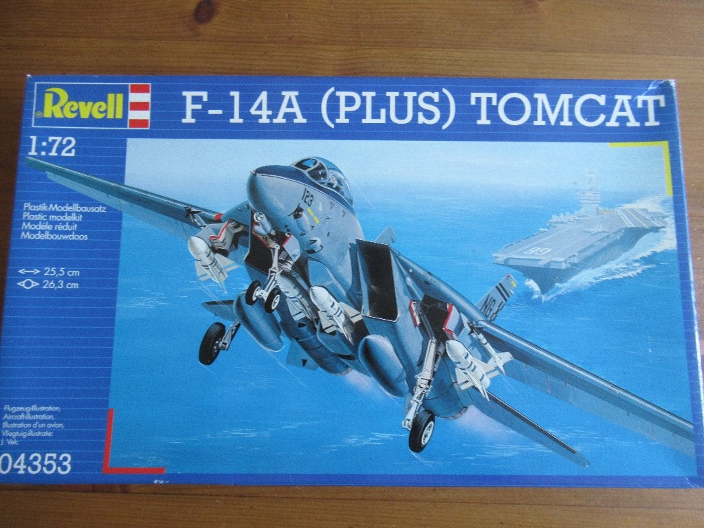 F-14A (Plus) Tomcat  (Revell 1/72), Hobby en Vrije tijd, Modelbouw | Vliegtuigen en Helikopters, 1:72 tot 1:144, Revell, Ophalen of Verzenden
