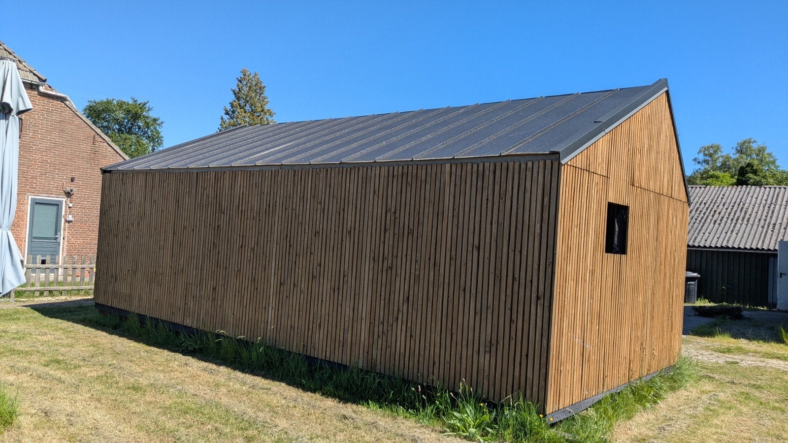 Modern Chalet/ tiny house casco te koop, Ophalen