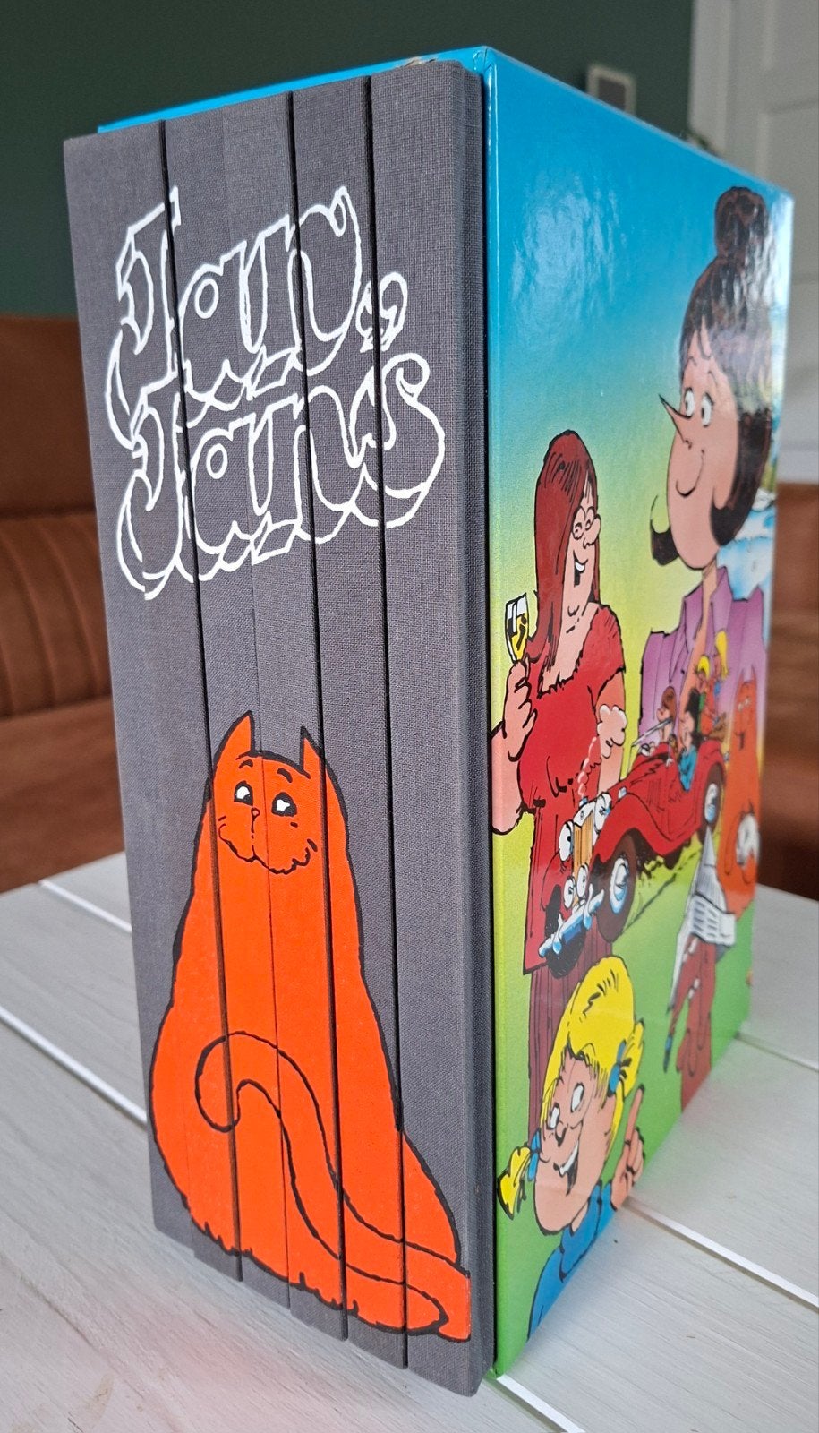 Jan Jans en de kinderen. 6-delig, cassette-box. Jan Kruis., Ophalen of Verzenden, Zo goed als nieuw, Jan Kruis