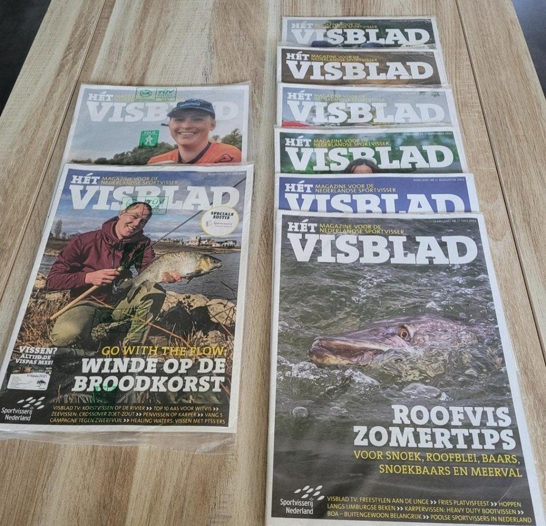 Hét Visblad - Diverse uitgaven 2021 2022 nieuw 8 stuks, Ophalen of Verzenden, Nieuw