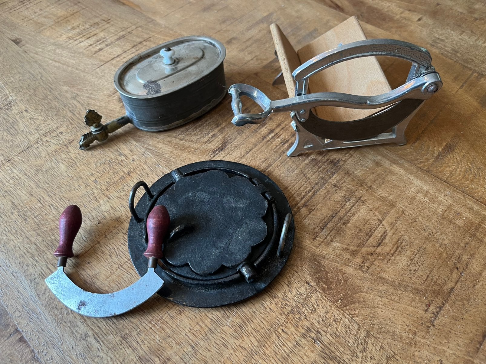 Lotje oude poppenhuis keuken spullen 6, Verzamelen, Ophalen of Verzenden, Gebruikt, Decoratie