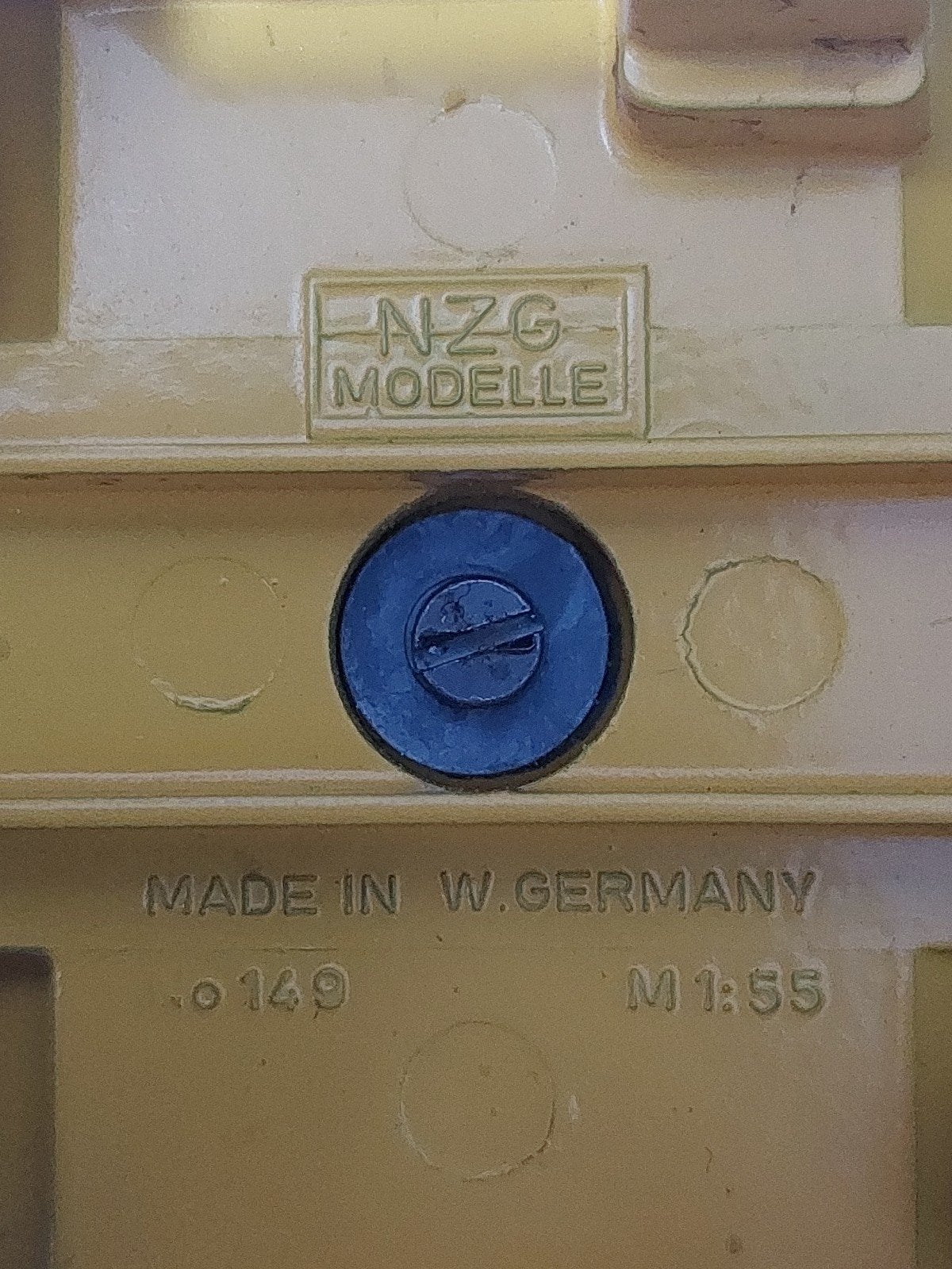 NZG Modelle Grove Kraanwagen M 1:55 - Made in W. Germany, Ophalen of Verzenden, Gebruikt