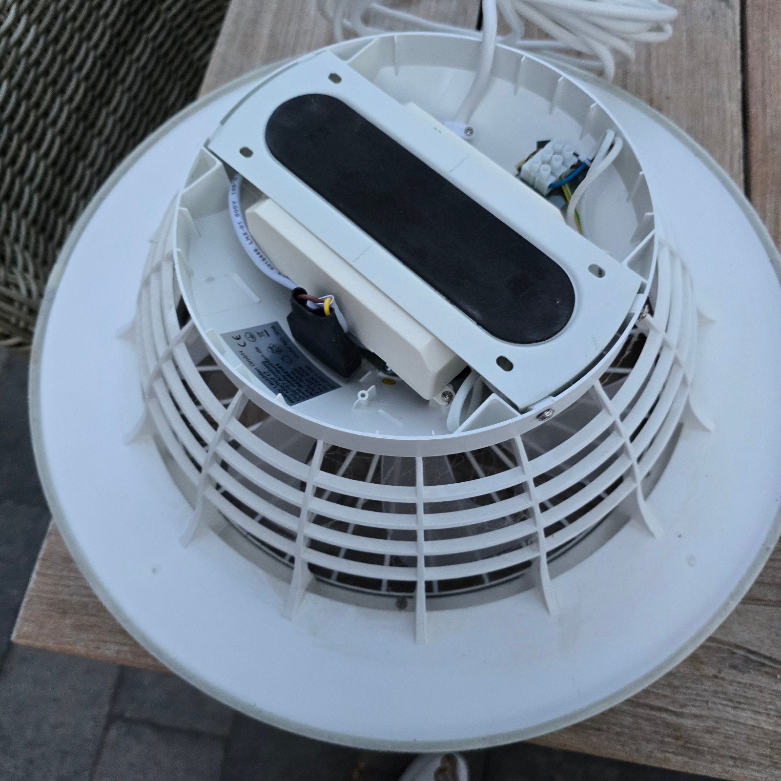 plafond ventilator met verlichting, Ophalen, Ventilator