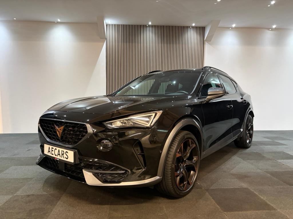 CUPRA Formentor 2.0 TSI VZ Pano/Beats/Memory/Leder/ACC/VOLL!, Automaat, 4 cilinders, Zwart, Leder