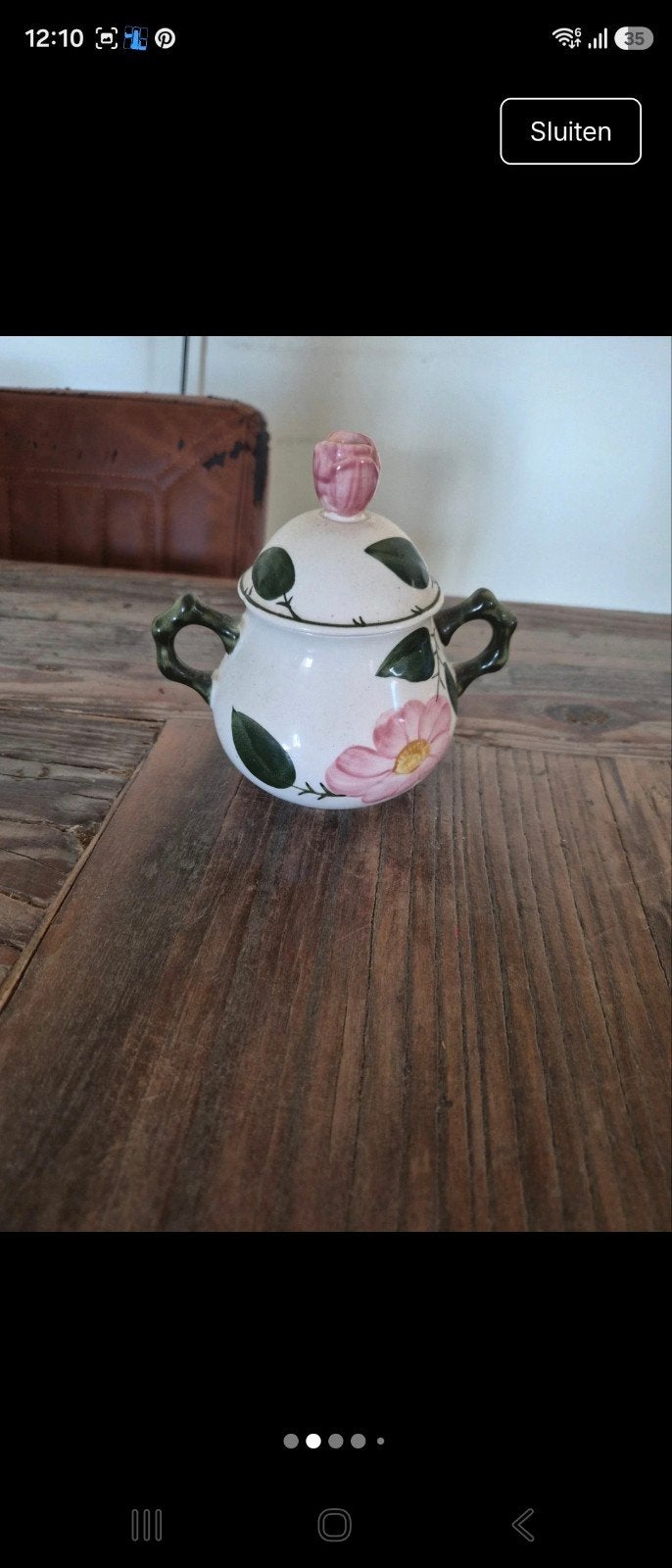 Villeroy en Boch. Wild rose., Klassiek, Villeroy & Boch, Ophalen of Verzenden, Zo goed als nieuw