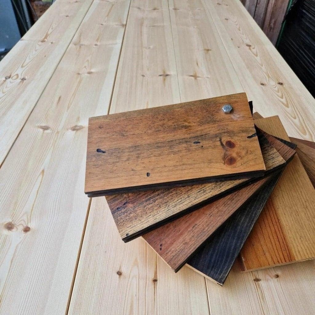 150M2 RESTPARTIJ; GRENEN VLOERDELEN,  MESSING EN GROEF!!, Ophalen, Nieuw, 75 m² of meer, Parket