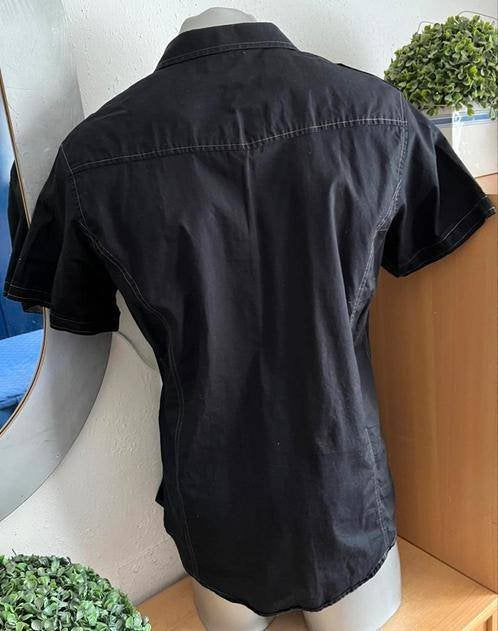 Bodyzone overhemd maat M, Ophalen of Verzenden, Zo goed als nieuw, Zwart, Halswijdte 39/40 (M)