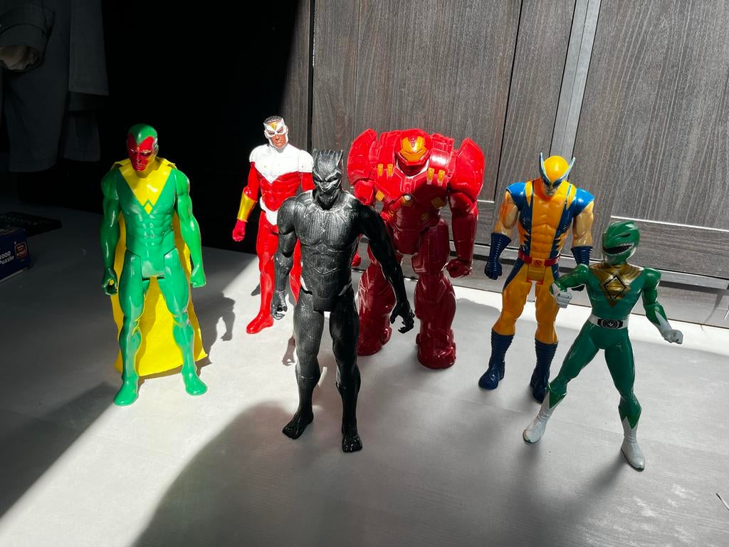 Action Hero Poppen: Marvel, Power Rangers en meer!, Kinderen en Baby's, Speelgoed | Actiefiguren, Ophalen of Verzenden, Gebruikt