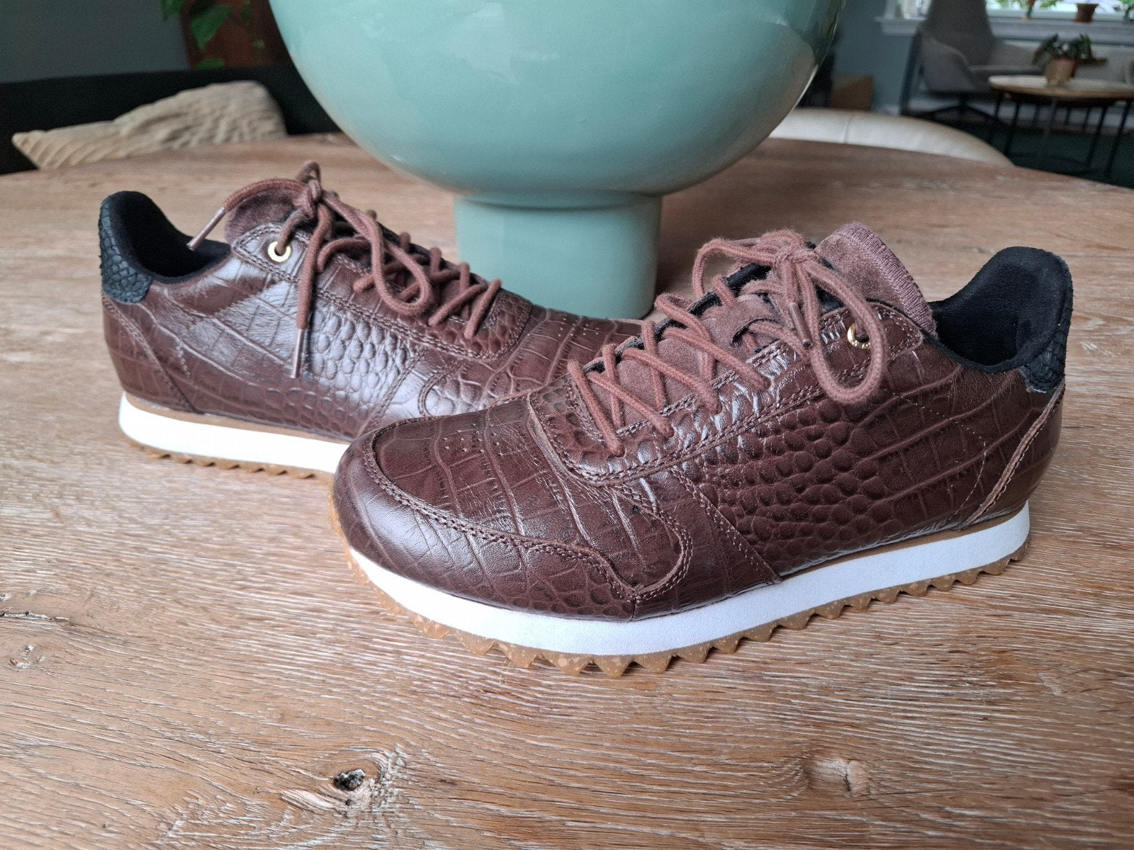 Woden sneakers maat 39 nieuwstaat, Bruin, Nieuw, Woden, Ophalen of Verzenden
