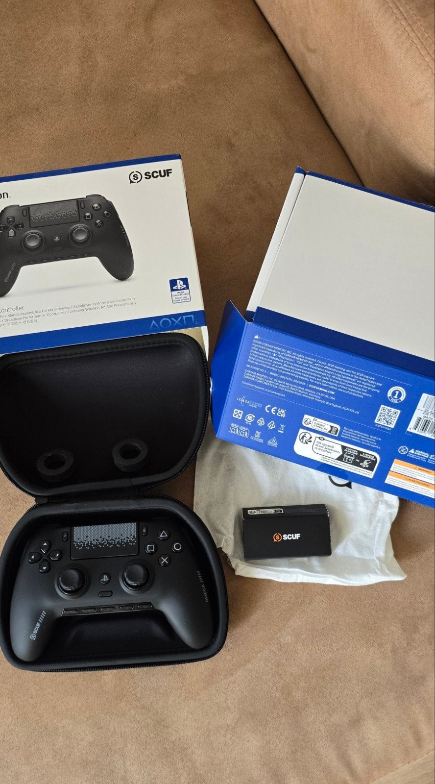 SCUF Omega Controller PlayStation 5/PC( 4 weken oud), Ophalen, PlayStation 5, Zo goed als nieuw, Controller