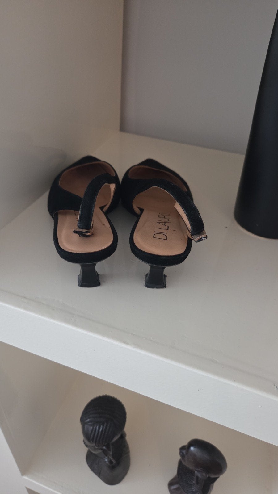 Zwarte Di Lauro pumps met lage hak - Maat 37, Schoenen met lage hakken, Zwart, Ophalen of Verzenden, Di Lauro