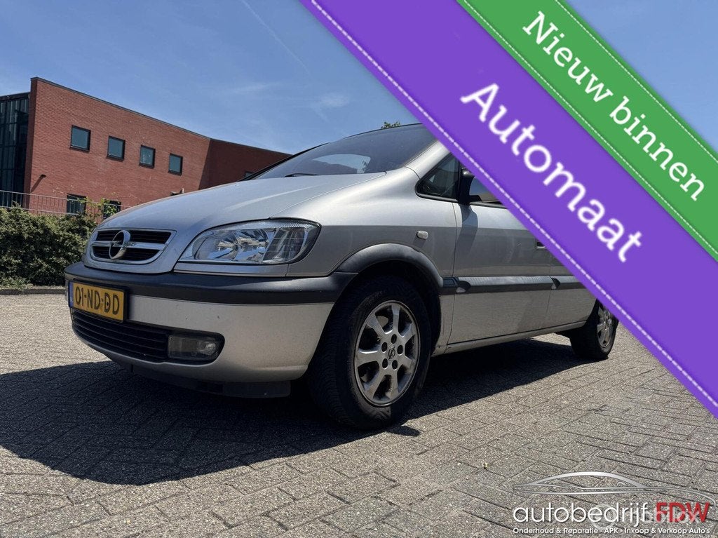 Opel Zafira 1.8-16V/EXPORT PRICE!/TREKHAAK/AUTOMAAT/NAP/, 125 pk, Gebruikt, 4 cilinders, Zafira