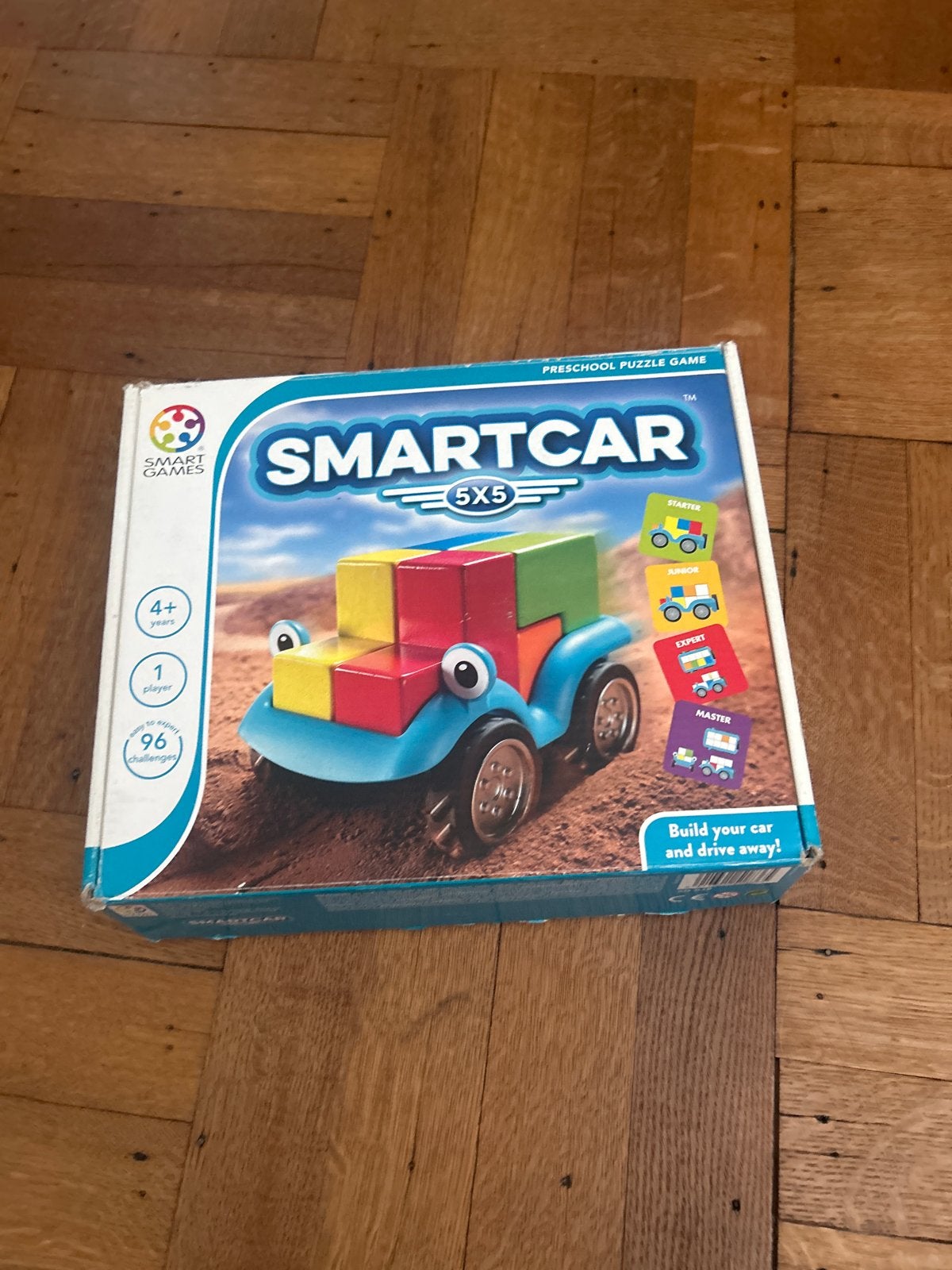 Smartcar 5x5 Preschool Puzzle Game - Smart Games, Ophalen of Verzenden, Gebruikt, Overige merken