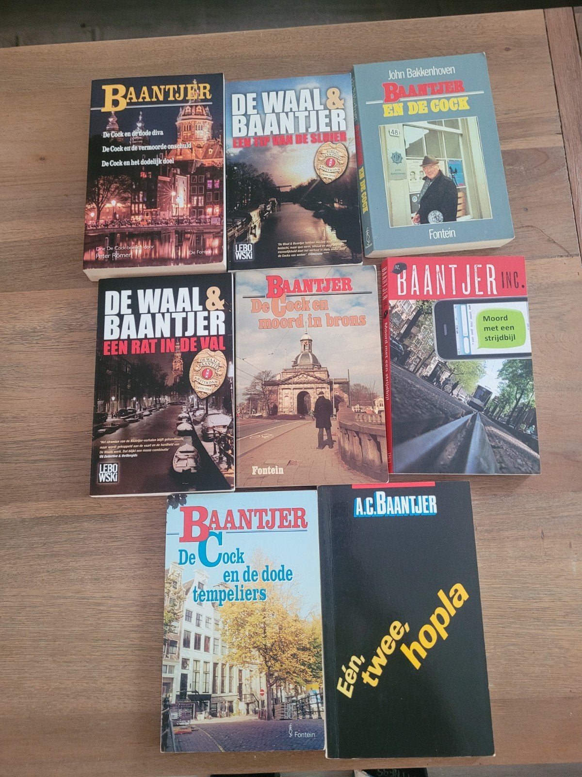 Baantjer boeken 9x, Ophalen of Verzenden, Gelezen, A.C. Baantjer