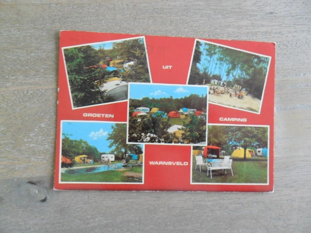 Warnsveld, camping  Warnsveld, tent 1973, Verzenden, 1960 tot 1980, Ongelopen, Noord-Brabant