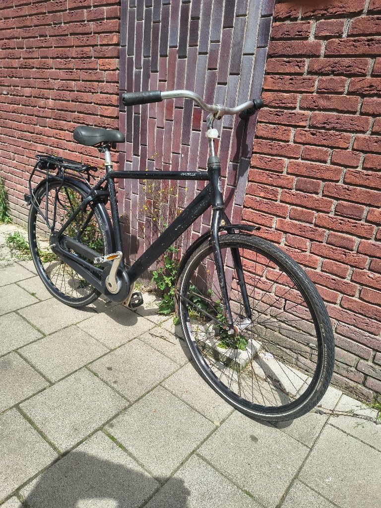 Gazelle Esprit herenfiets met terugtraprem, Ophalen, Terugtraprem, Gebruikt, 57 tot 61 cm
