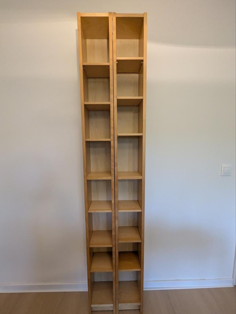 IKEA Benno / Gnedby kasten - Goede staat, Ophalen, Gebruikt, Hout, Cd's of Dvd's