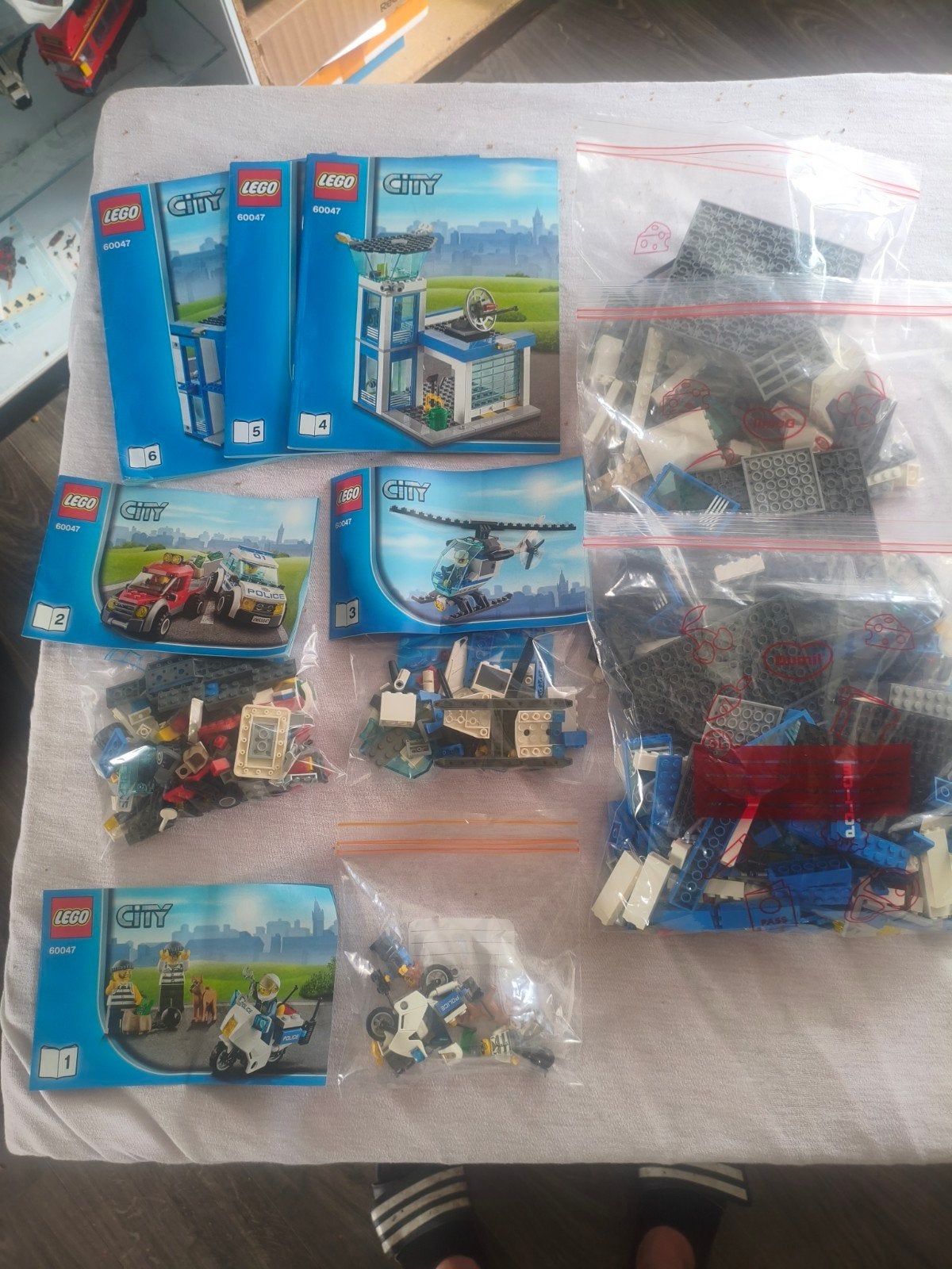 diverse lego politie sets, Ophalen