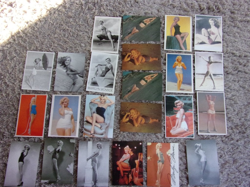 MARILYN MONROE PIN-UP KAARTEN  prijs  per stuk, Ophalen, Nieuw, Foto of Kaart