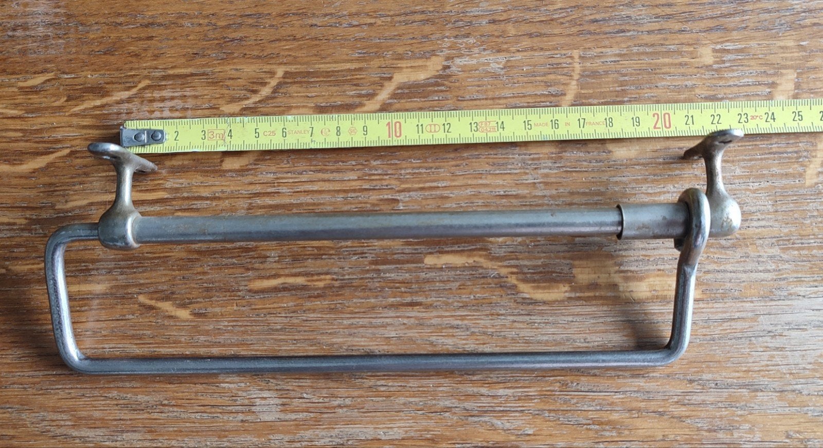Antieke uitschuifbare handdoekrek hanger, Ophalen of Verzenden