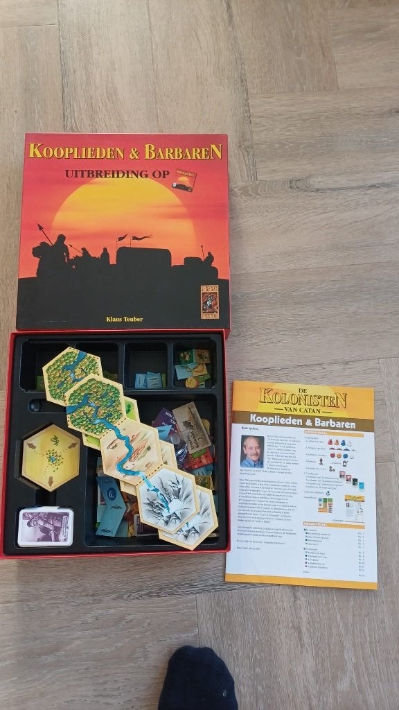 Bordspel Catan Kooplieden en Barbaren van 999 games, Een of twee spelers, Ophalen of Verzenden, Nieuw, 999 Games