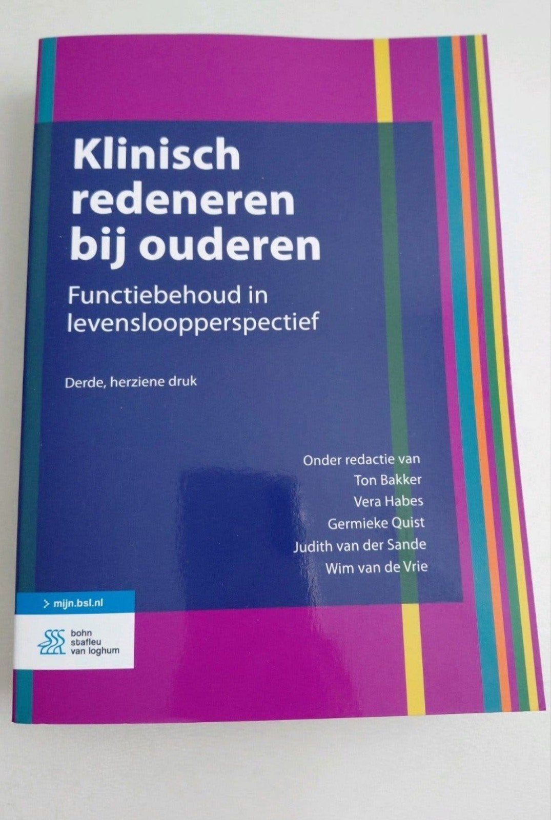 Klinisch redeneren bij ouderen, Boeken, Ophalen of Verzenden, Zo goed als nieuw, HBO, Ton Bakker e.a.