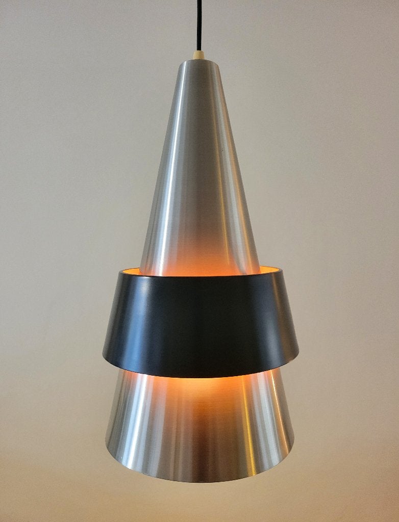 Corona hanglamp van Jo Hammerborg voor Fog & Morup, 1963, Vintage design, Mid Century modern, Deens design, Gebruikt, Ophalen of Verzenden