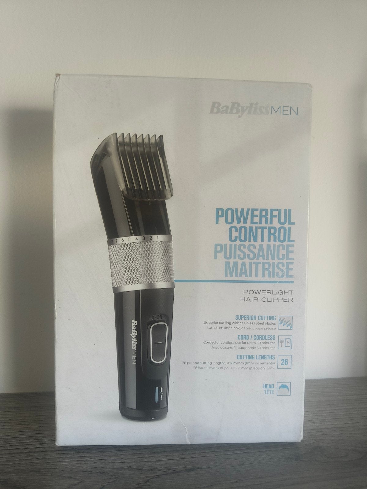 BaBylissMEN  tondeuse - Nieuw in doos, Verzenden, Nieuw, Haarverzorging