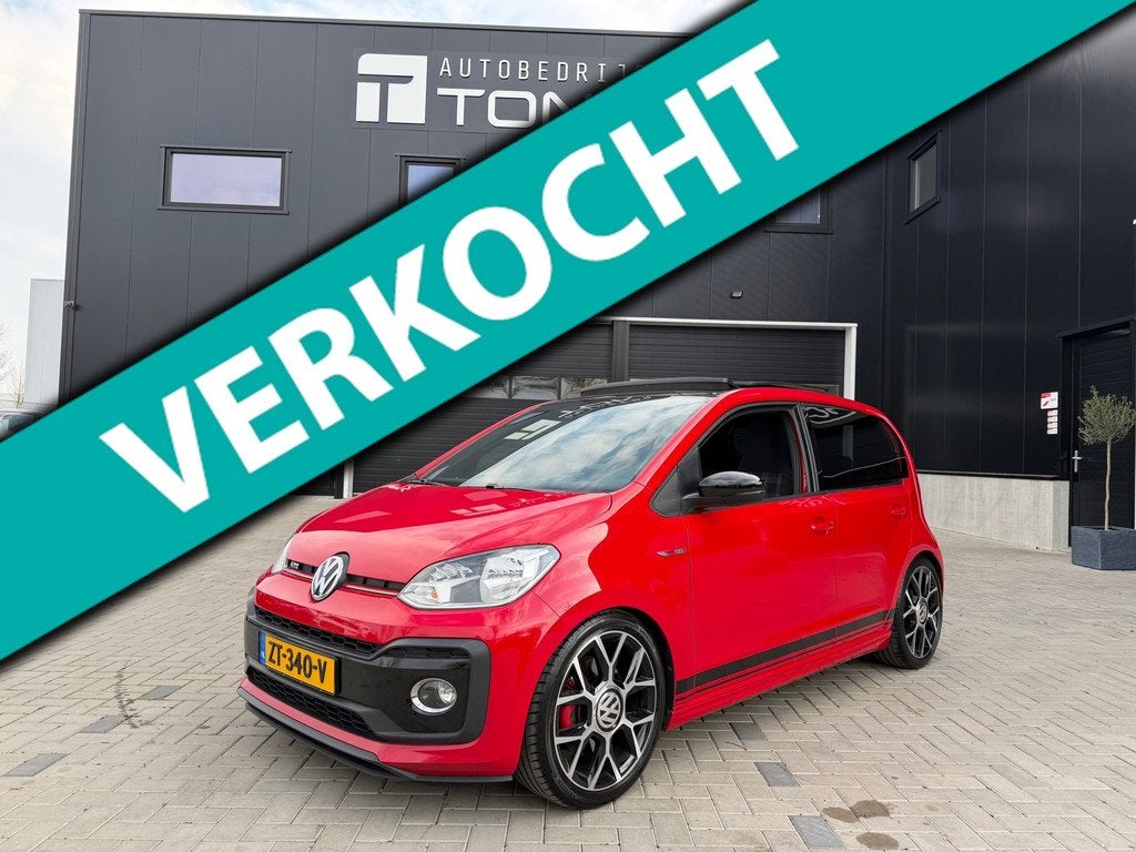 Volkswagen Up! 1.0 TSI GTI / Pano / Carplay / Stoelverwarmin, 970 kg, Stof, 4 stoelen, 116 pk