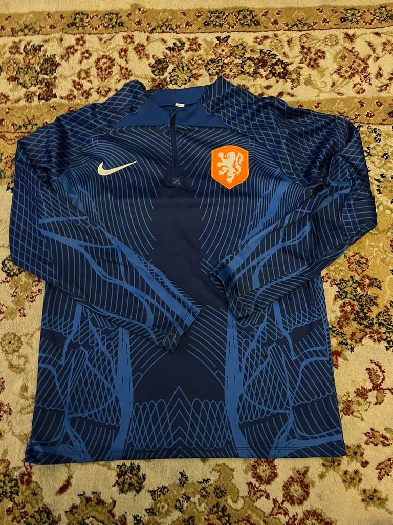 Trainingspak nederland, Blauw, Ophalen of Verzenden, Zo goed als nieuw, Voetbal