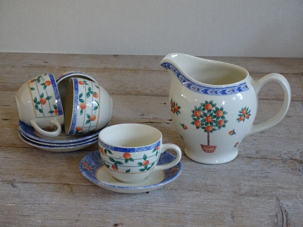 Servies, Wood & Sons, Sinaasappelboompje, z.g.a.n.